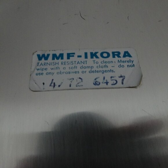 Two Vintage WMF IKORA Silver Plate Tarnish Resistant Dish Bowls - Picture 7 of 16